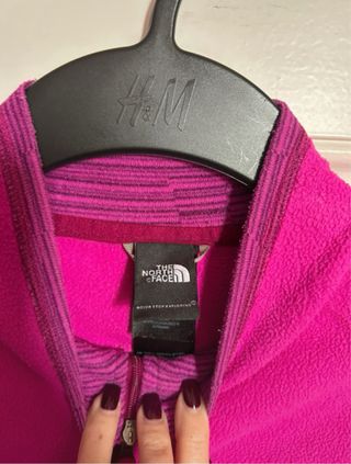 The North Face Fleece Rosa Media Cremallera