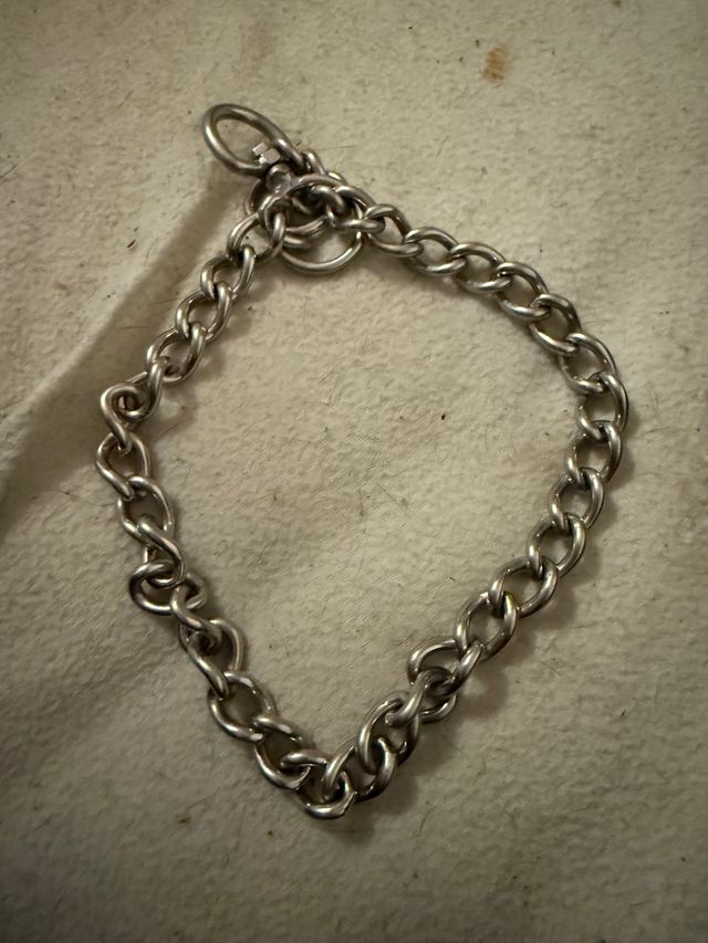 Cadena ahorque para perro grande