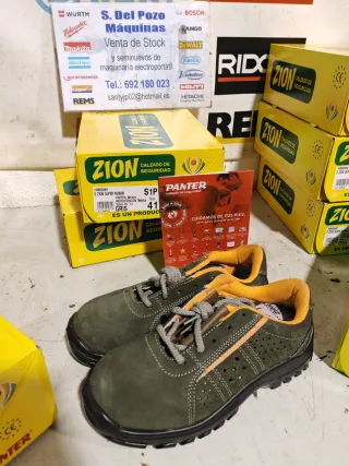 Zapatos de seguridad Panter S1P Talla 40 nuevos