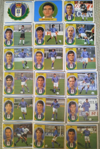 Cromos Liga Este 96/97 Real Oviedo