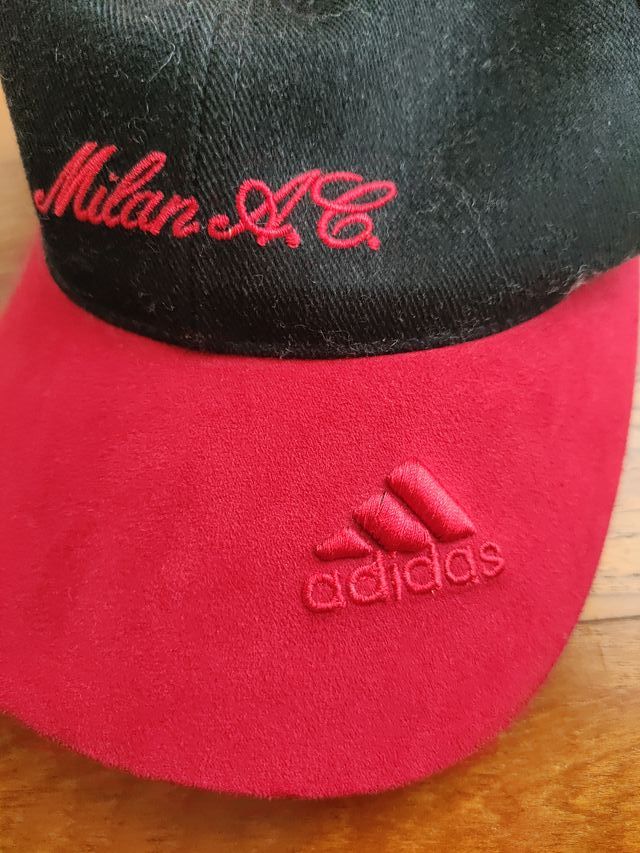 Cappellino Adidas Milan AC Nero/Rosso