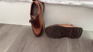 Zapatillas Hispanitas Beige y Marrón