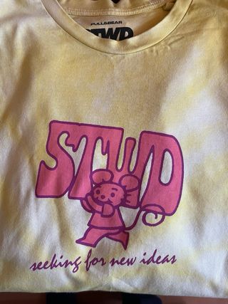 Camiseta STWD Tie-Dye Amarilla