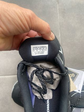 Zapatillas Salomon Gore-Tex Talla 40