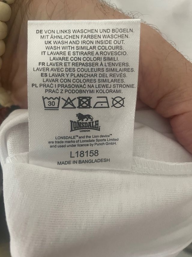 Camiseta Lonsdale Talla L Logo León