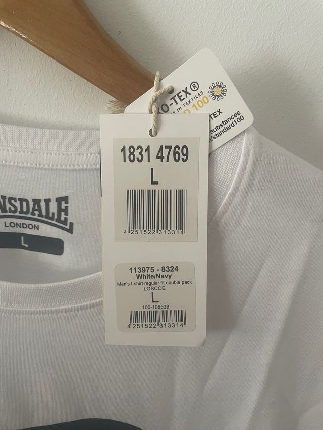 Camiseta Lonsdale Talla L Logo León