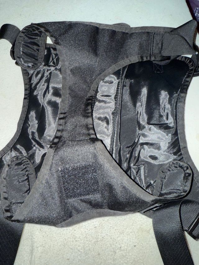 Chaleco Táctico Perro Grande Negro