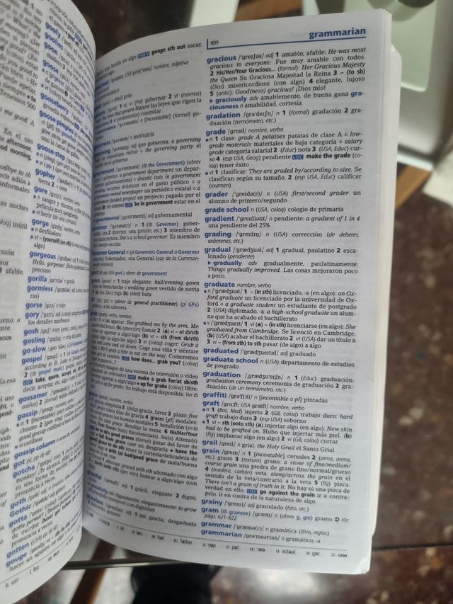 Diccionario Inglés Oxford Study