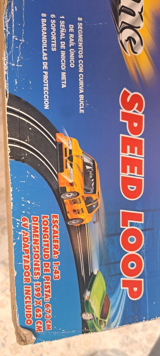 Juego tipo Scalextric Speed Loop