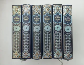 Libros Las mil y una noches 1975 seis volúmenes 