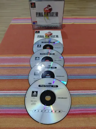 Lote Final Fantasy PS1 (IX, VIII, VII) 