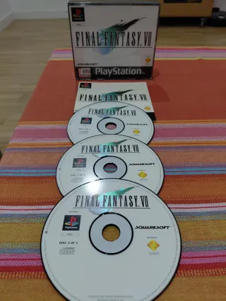 Lote Final Fantasy PS1 (IX, VIII, VII) 