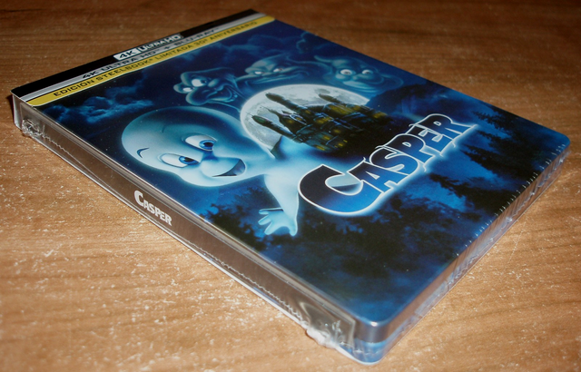 Casper 4K UHD+Blu-ray Steelbook Limitada Nuevo