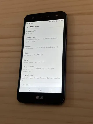 Smartphone LG X500 16GB nero gratuito 