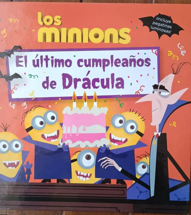 Los minions. Bob Esponja. Gormiti. Aviones