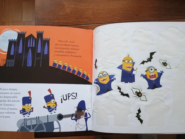 Los minions. Bob Esponja. Gormiti. Aviones