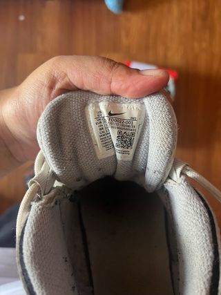 Nike Air Uptempo Gris y Blanco