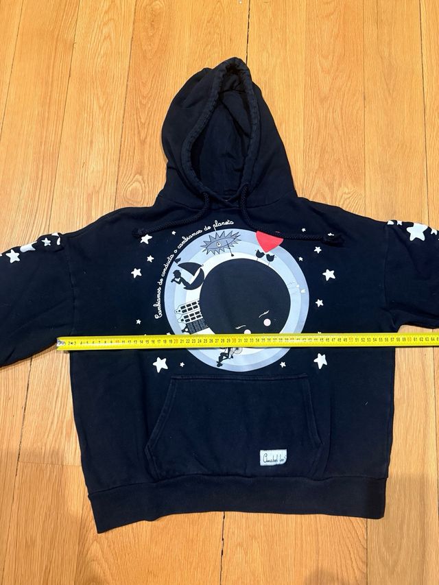 Sudadera Anabel Lee Negra Talla XS