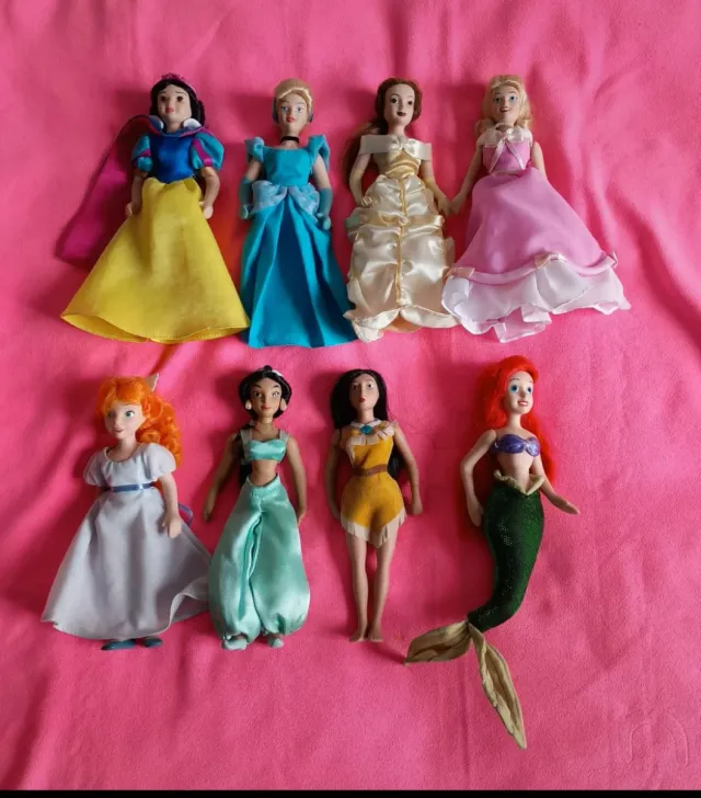 Muñecas Princesas Disney Porcelana