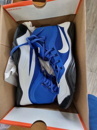 Zapatillas Nike Lucha Negra y Dorada Talla 42