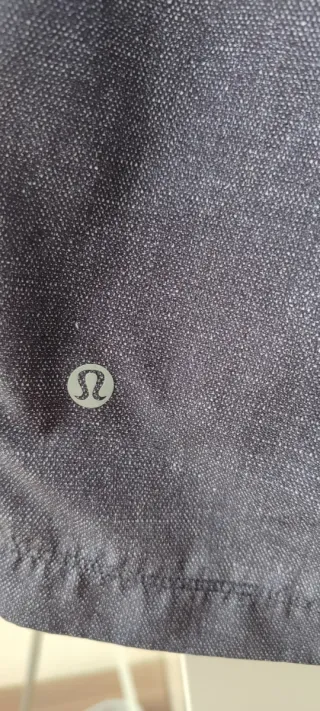Pantalón corto Lululemon azul/gris