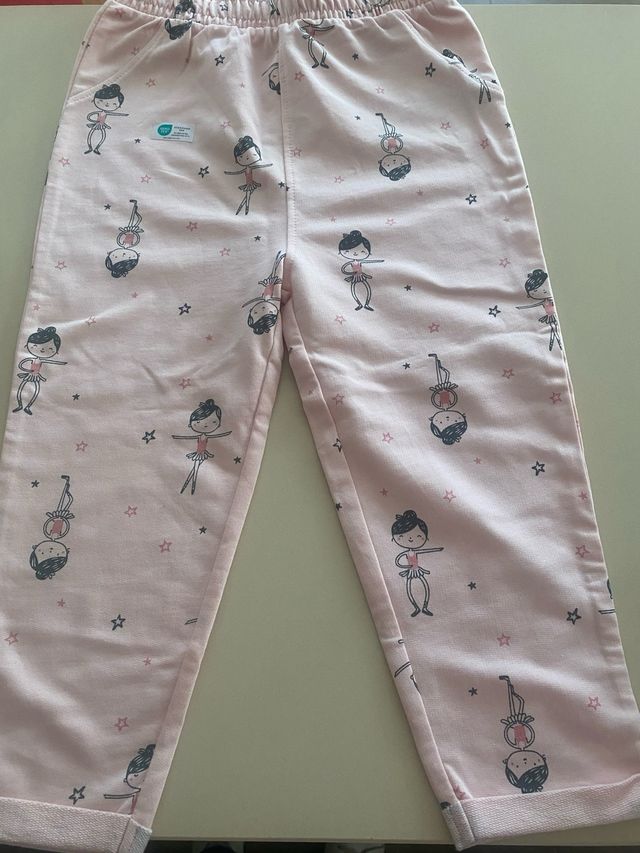 Pantalón niña bailarina rosa