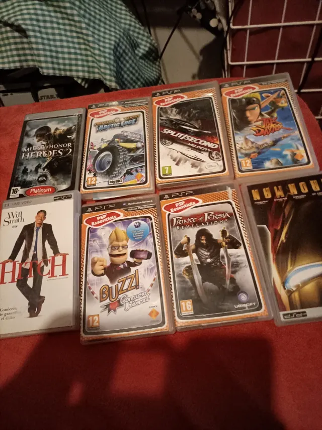 Console portatile Sony PSP Black + accessori 
