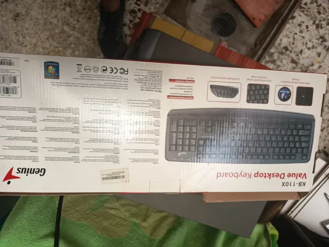 Teclado Genius KB-110X Negro