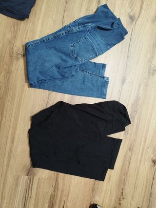 Lote pantalones premamá. 