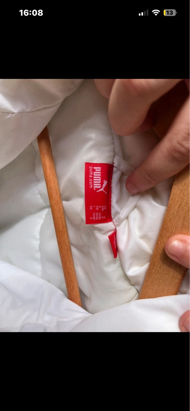 Chaqueta Puma Blanca