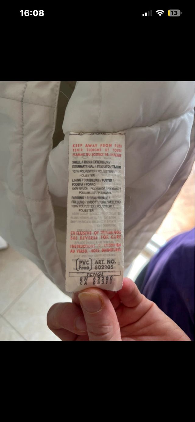 Chaqueta Puma Blanca