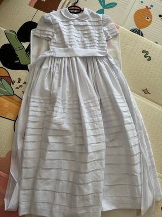 Vestido de Comunión Blanco Attendis