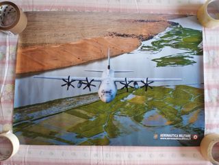 Lockheed C-130 - Aeronautica Militare - poster