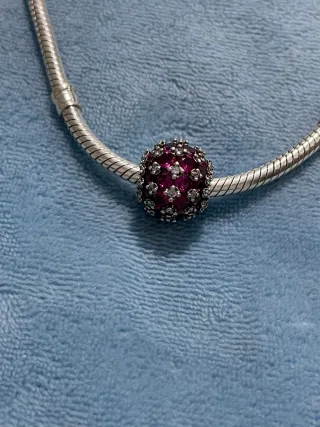 Charm redondo brillante 