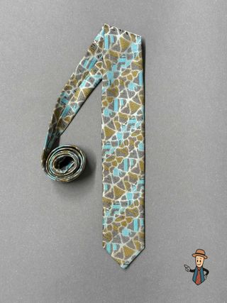 Corbata Alpi Trevira Diseño Mosaico