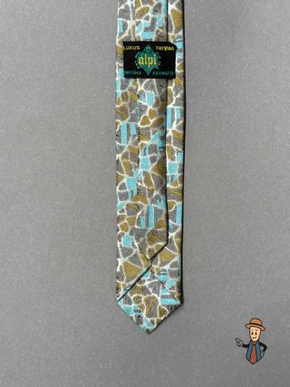 Corbata Alpi Trevira Diseño Mosaico
