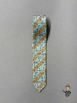 Corbata Alpi Trevira Diseño Mosaico