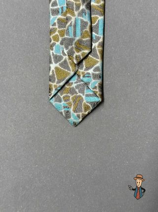 Corbata Alpi Trevira Diseño Mosaico
