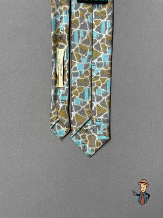 Corbata Alpi Trevira Diseño Mosaico