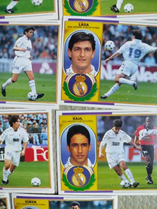 Lote 14 cromos Real Madrid Liga 96/97