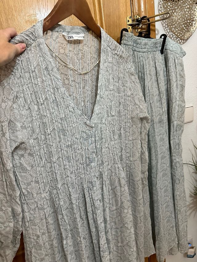 Conjunto Zara: Casaca y Pantalón pantalón m 