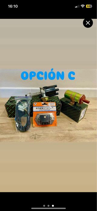 Opción C: Kit de encendido