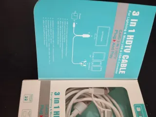 Cable HDTV adaptador HDMI USB 3 en 1 BWOO