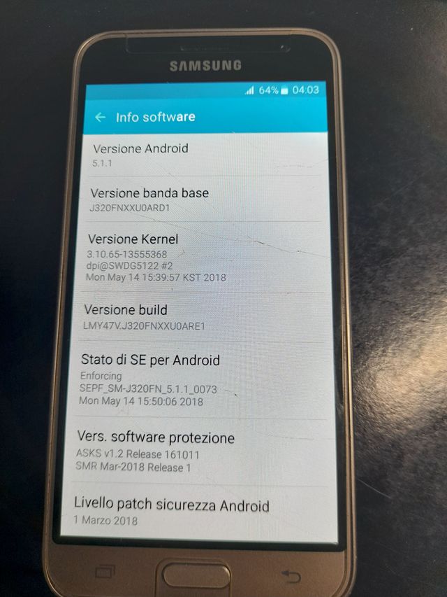 Samsung Galaxy J3 (2016) SM-J320FN