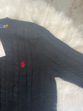 Maglione Ralph Lauren Uomo Nero Taglia L