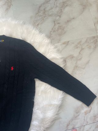 Maglione Ralph Lauren Uomo Nero Taglia L