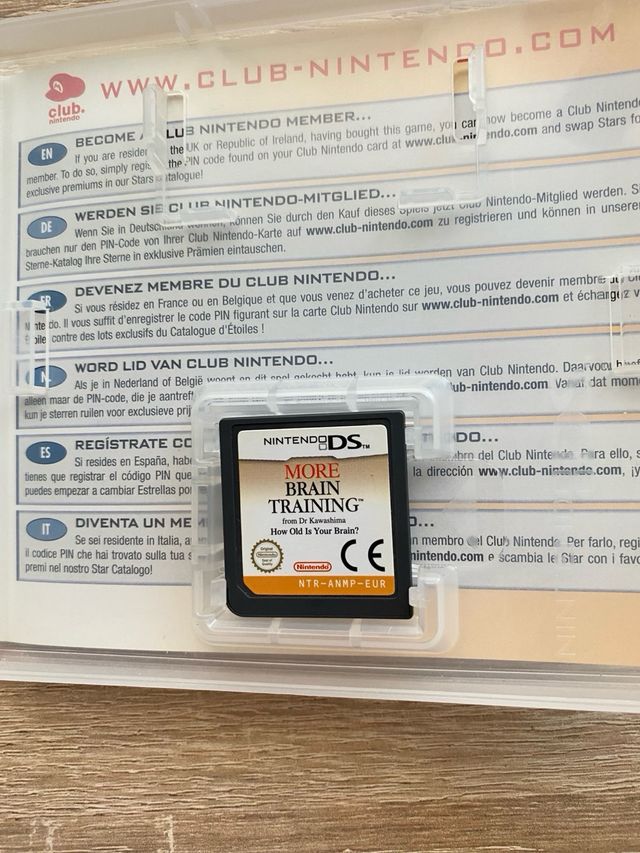 Más Brain Training Nintendo DS