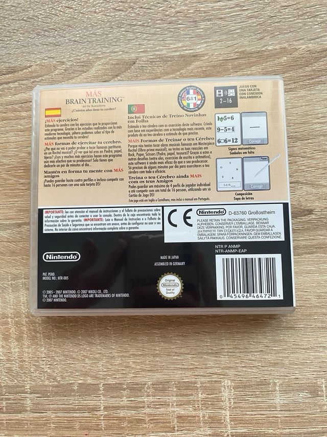 Más Brain Training Nintendo DS