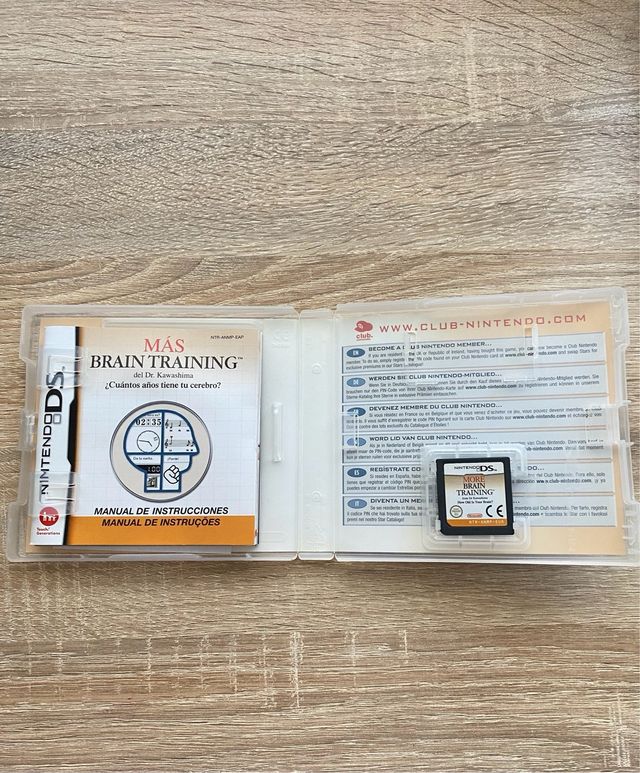 Más Brain Training Nintendo DS