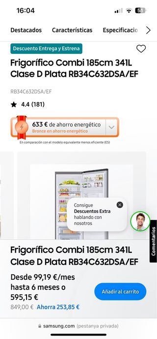 Nevera samsung